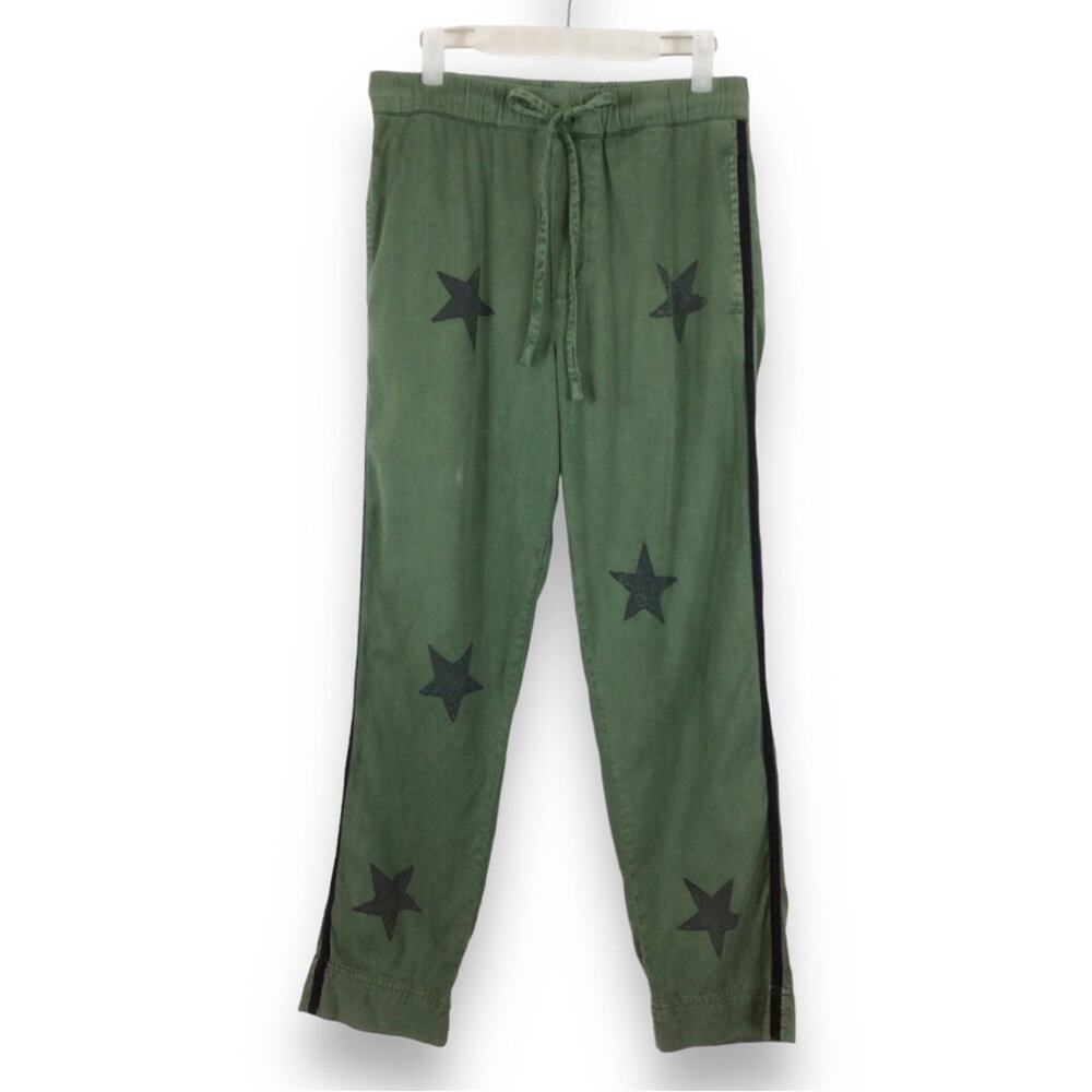 Sundry Green Star Track Pants